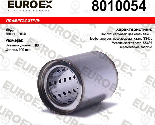 Запчасть METACO 8010054