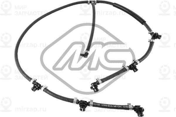 Трубка Топливная METALCAUCHO 33003