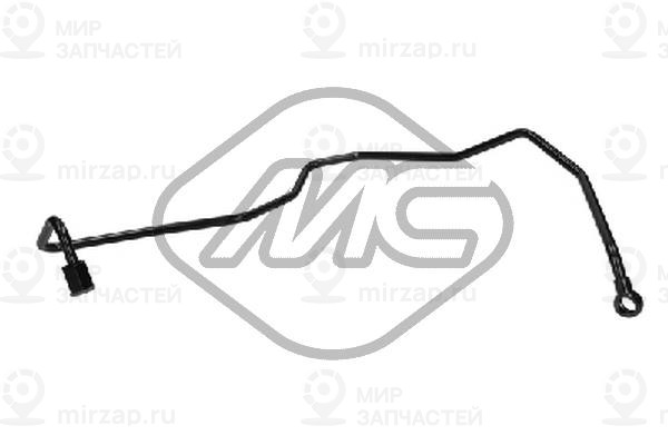 Патрубок Skoda METALCAUCHO 92156