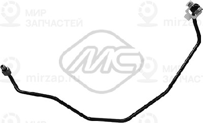 Трубка Масляная Vw METALCAUCHO 92161