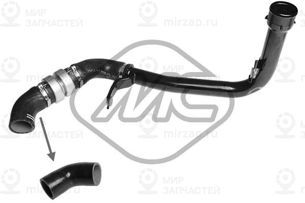 Патрубок Воздушный Jumper METALCAUCHO 99139