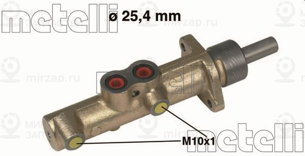 Главный тормозной цилиндр METELLI 050235