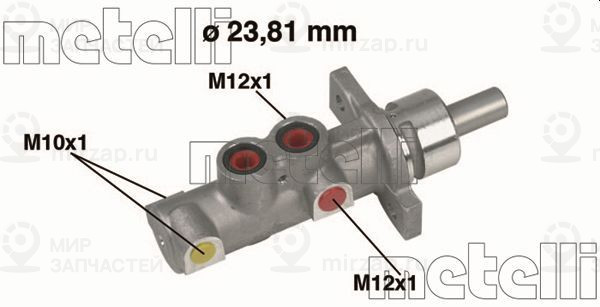 Главный тормозной цилиндр METELLI 050362