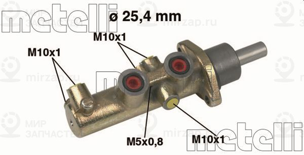 Главный тормозной цилиндр METELLI 050446
