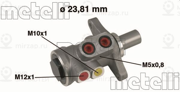 Главный тормозной цилиндр METELLI 050448