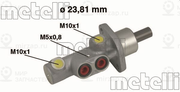 Главный тормозной цилиндр METELLI 050452