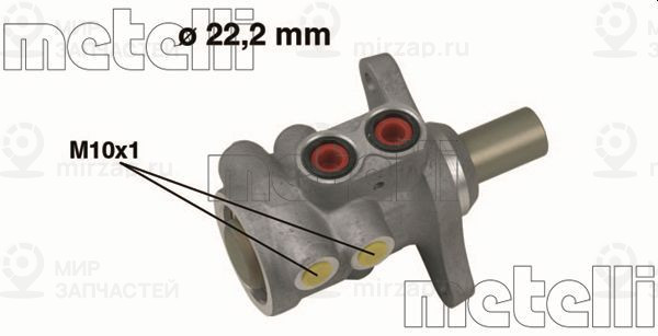 Главный тормозной цилиндр METELLI 050532