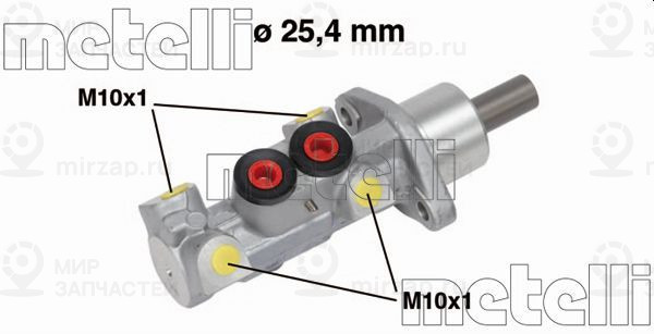 Главный тормозной цилиндр METELLI 050604