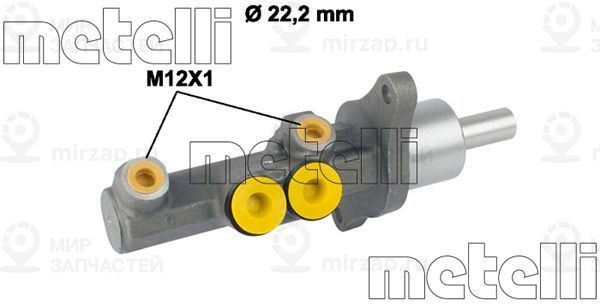 Главный тормозной цилиндр METELLI 050720