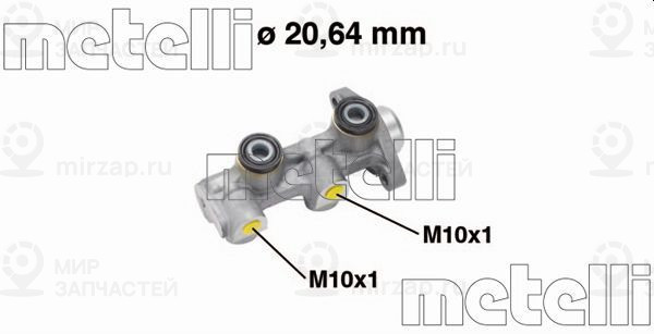 Главный тормозной цилиндр METELLI 050760