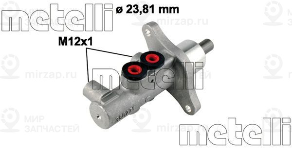 Главный тормозной цилиндр METELLI 050776