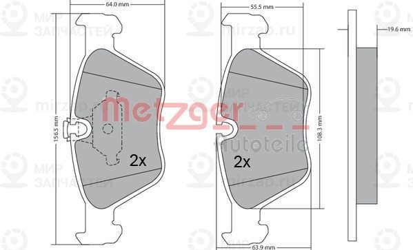 Запчасть METZGER 1170086