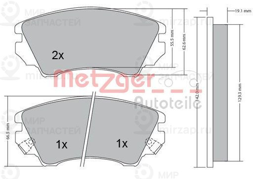 Запчасть METZGER 1170221