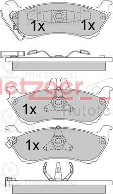 Запчасть METZGER 1170339