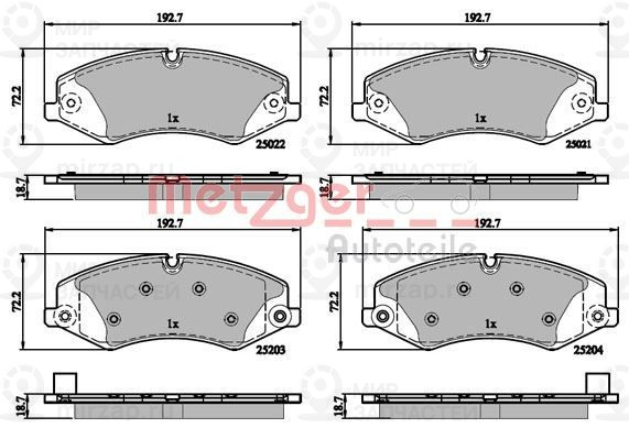 Запчасть METZGER 1170879