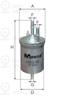 Запчасть MFILTER DF3527