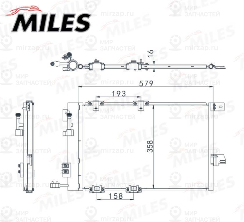 Запчасть MILES ACCB032