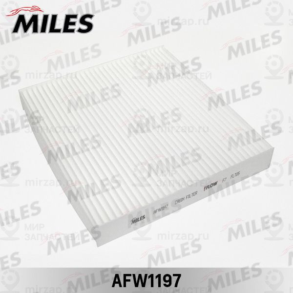 Фильтр, воздух во внутренном пространстве MILES AFW1197
