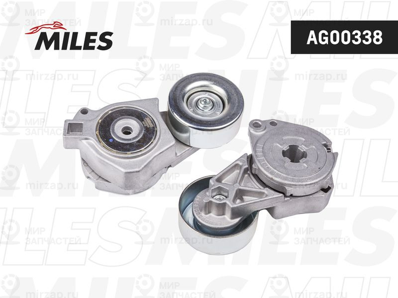 Натяжитель ремня, клиновой зубча MILES AG00338