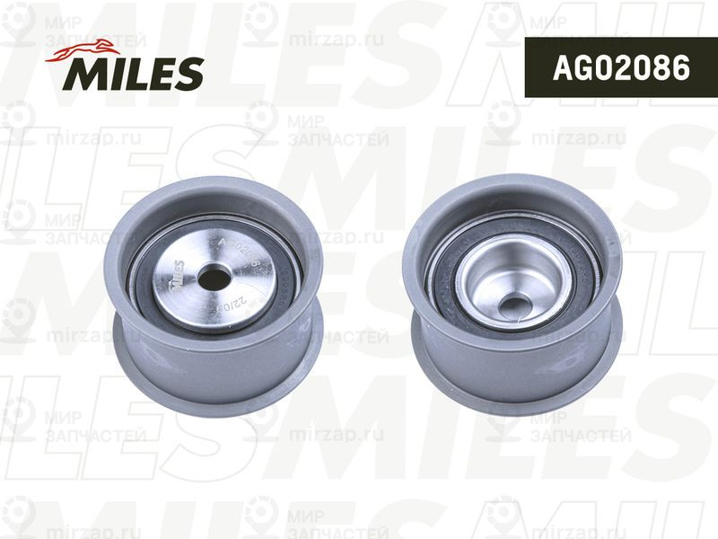 Паразитный / Ведущий ролик, зубчатый ремень MILES AG02086
