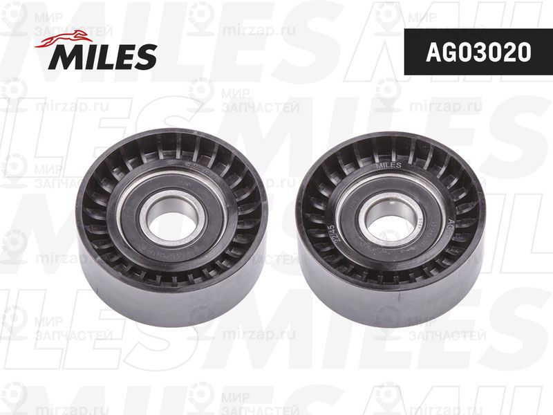 Натяжная планка, поликлиновой ремень MILES AG03020