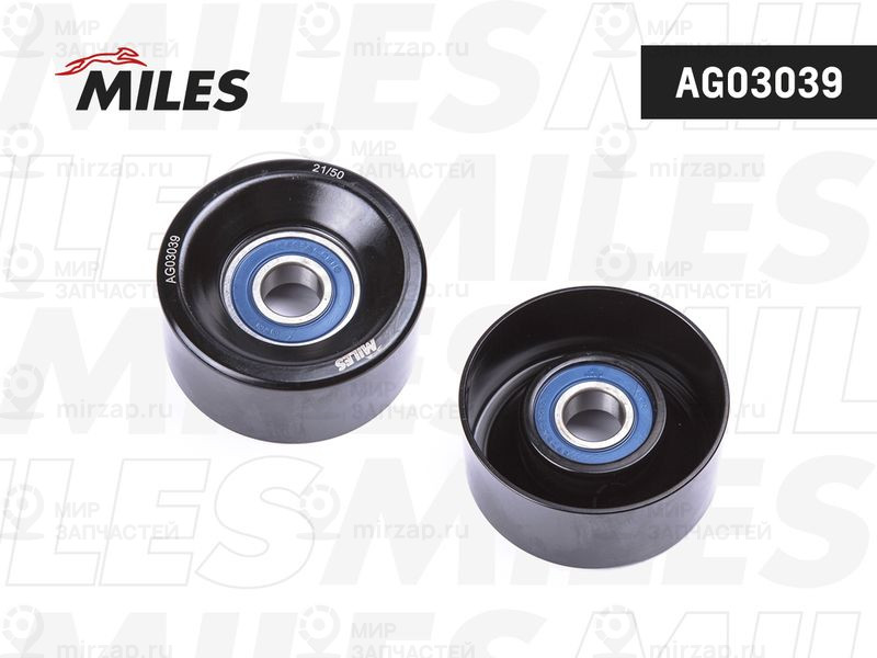 Натяжной ролик, поликлиновой ремень MILES AG03039