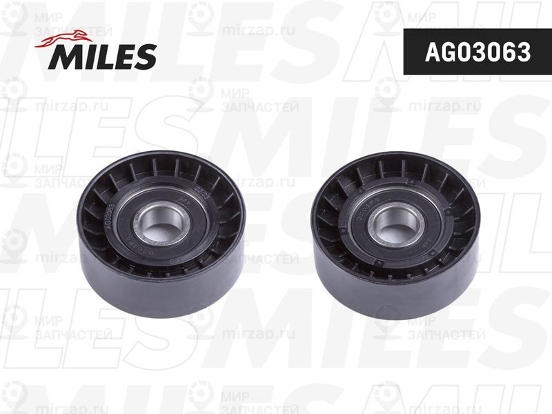 Натяжная планка, поликлиновой ремень MILES AG03063