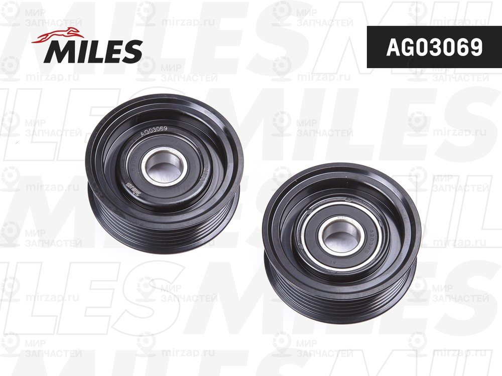 Натяжная планка, поликлиновой ремень MILES AG03069