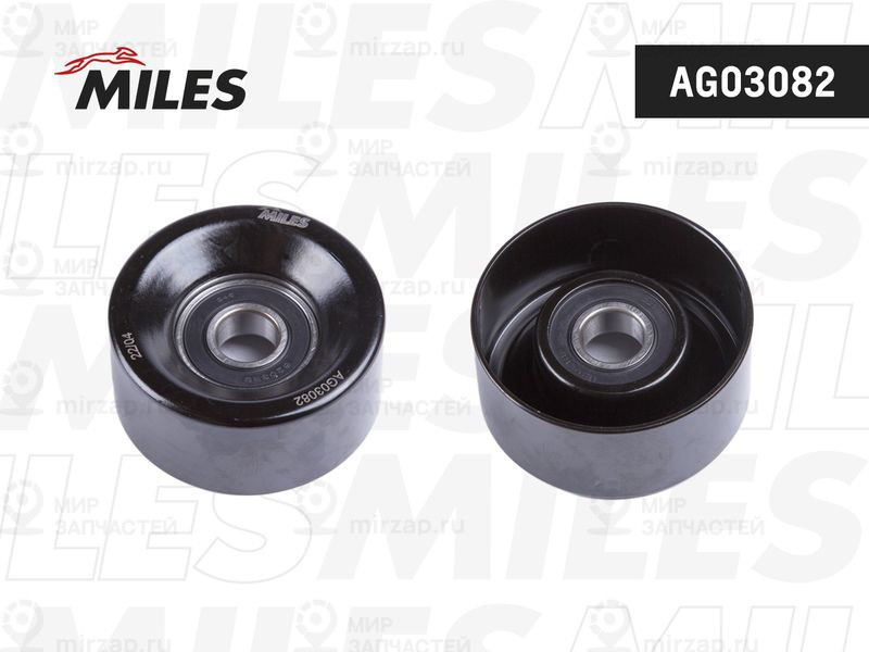 Паразитный / ведущий ролик, поликлиновой ремень MILES AG03082
