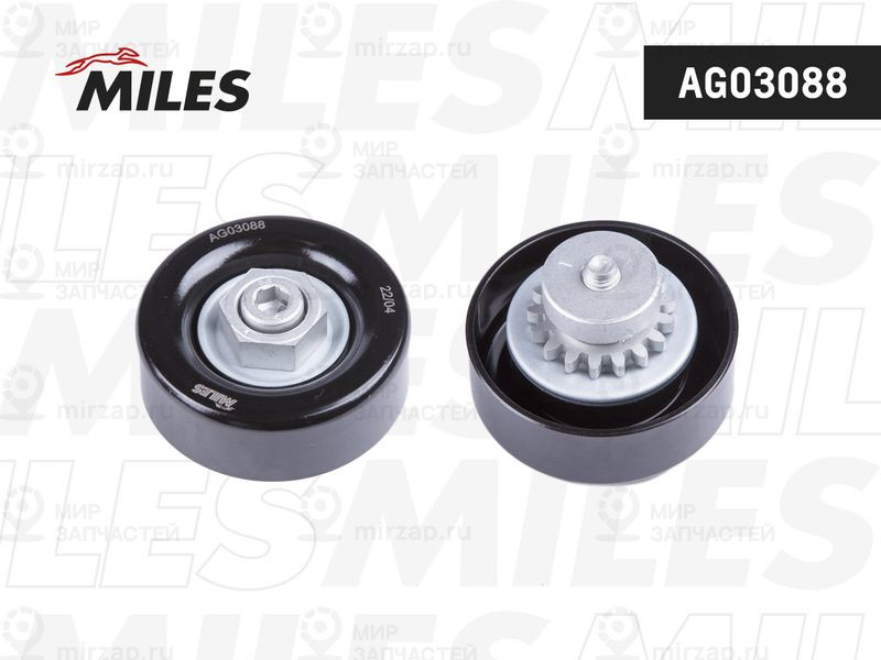 Натяжной ролик, поликлиновой ремень MILES AG03088