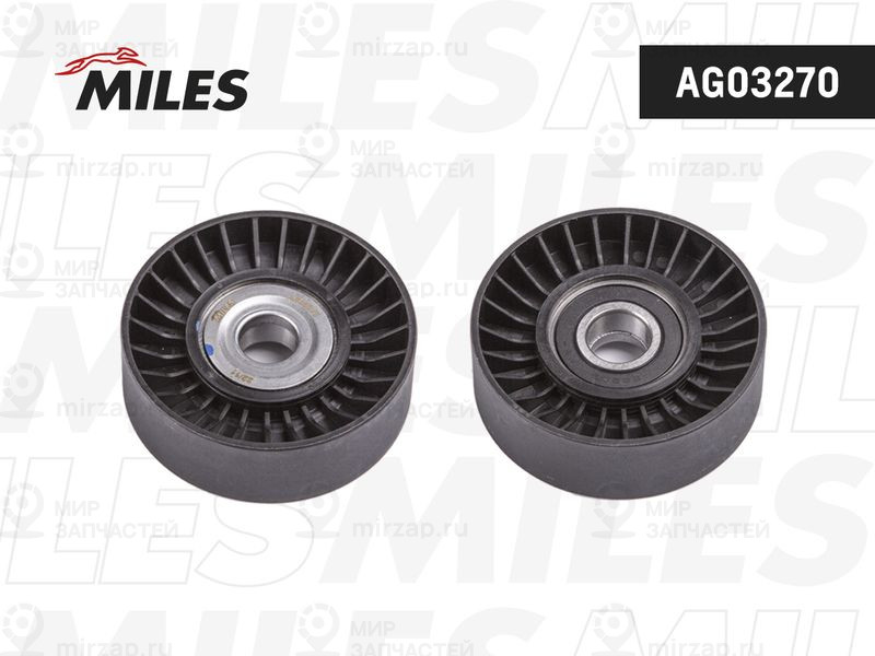 Паразитный / ведущий ролик, поликлиновой ремень MILES AG03270