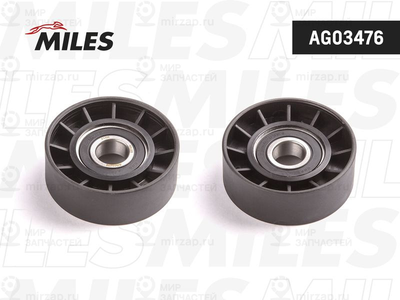Натяжной ролик, поликлиновой ремень MILES AG03476