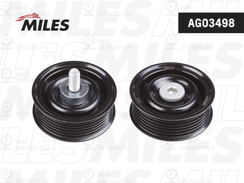 Паразитный / ведущий ролик, поликлиновой ремень MILES AG03498