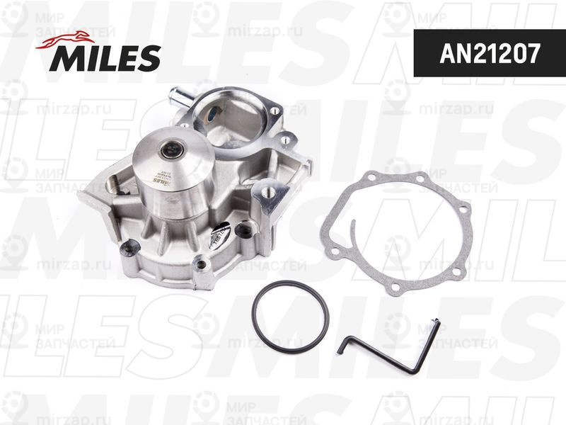 Водяной насос, охлаждение двигателя MILES AN21207