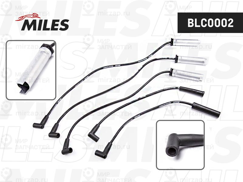 Комплект проводов зажигания MILES BLC0002