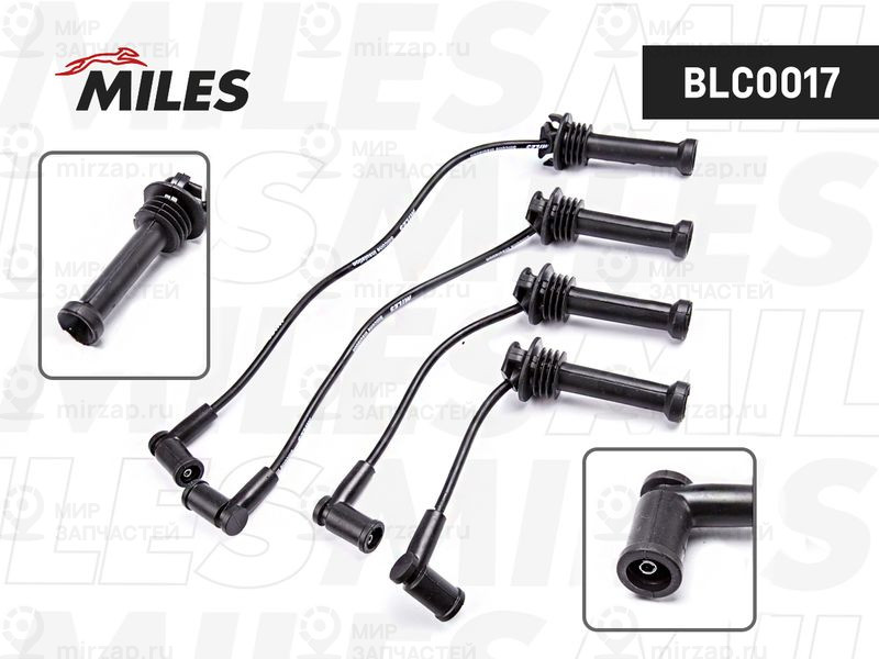 Комплект проводов зажигания MILES BLC0017