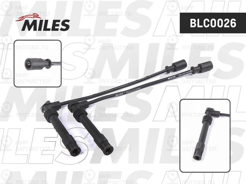 Комплект проводов зажигания MILES BLC0026