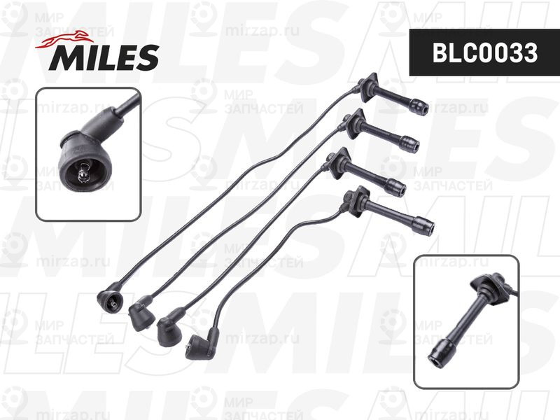 Комплект проводов зажигания MILES BLC0033