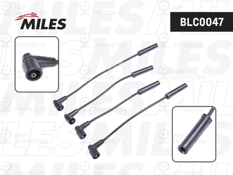 Комплект проводов зажигания MILES BLC0047