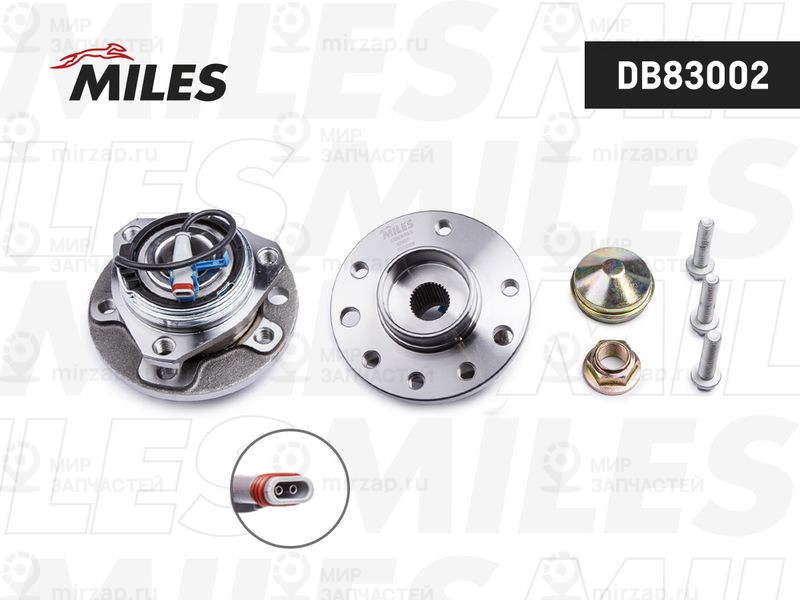 Комплект подшипника ступицы колеса MILES DB83002