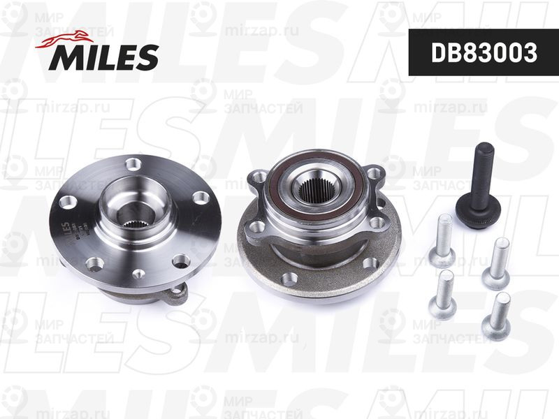 Комплект подшипника ступицы колеса MILES DB83003