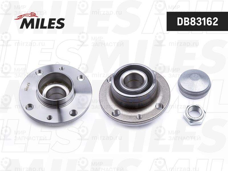 Комплект подшипника ступицы колеса MILES DB83162
