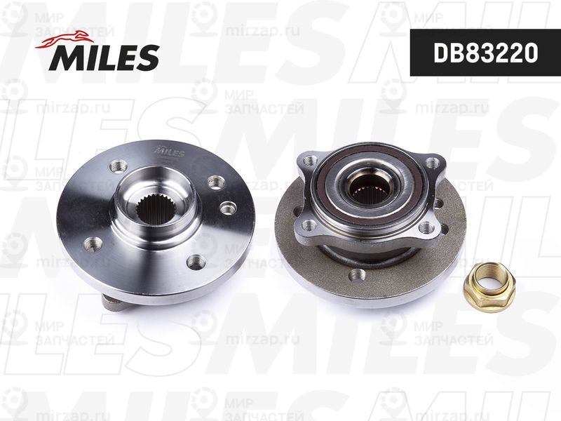 Комплект подшипника ступицы колеса MILES DB83220