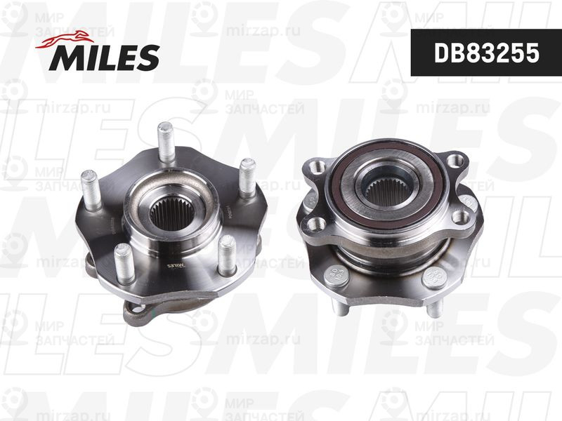 Комплект подшипника ступицы колеса MILES DB83255