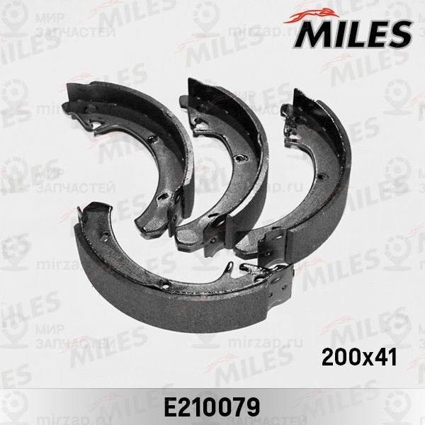 Комплект тормозных колодок MILES E210079