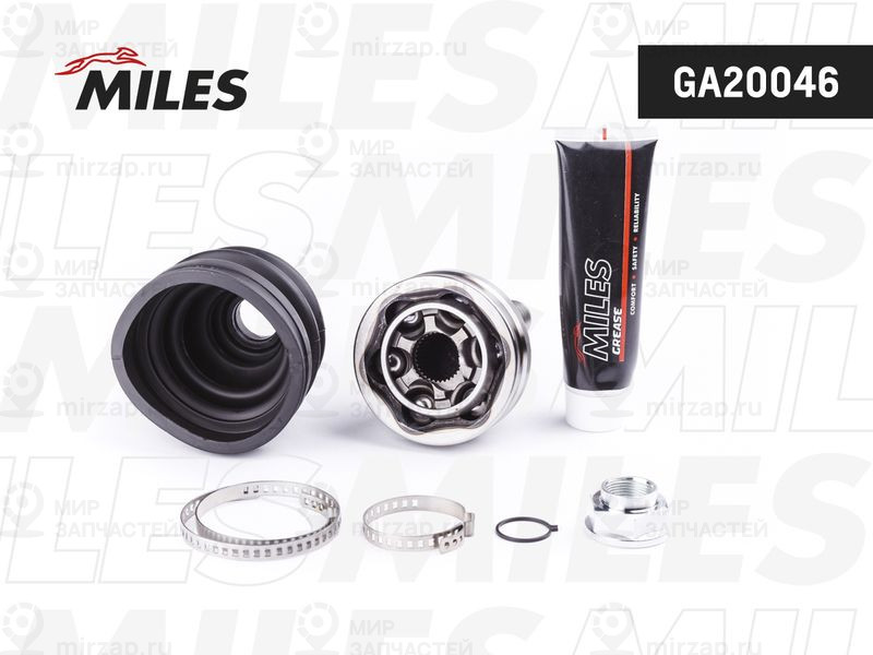Шарнирный комплект, приводной вал MILES GA20046