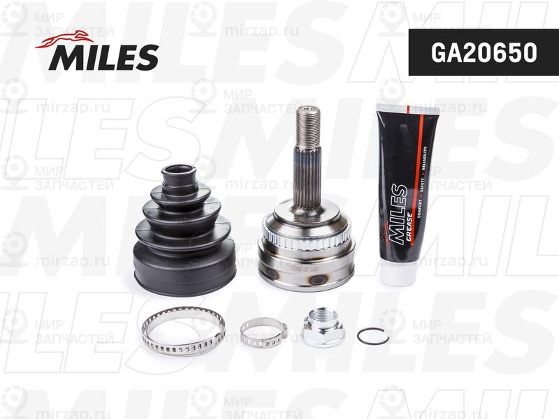 Шарнирный комплект, приводной вал MILES GA20650
