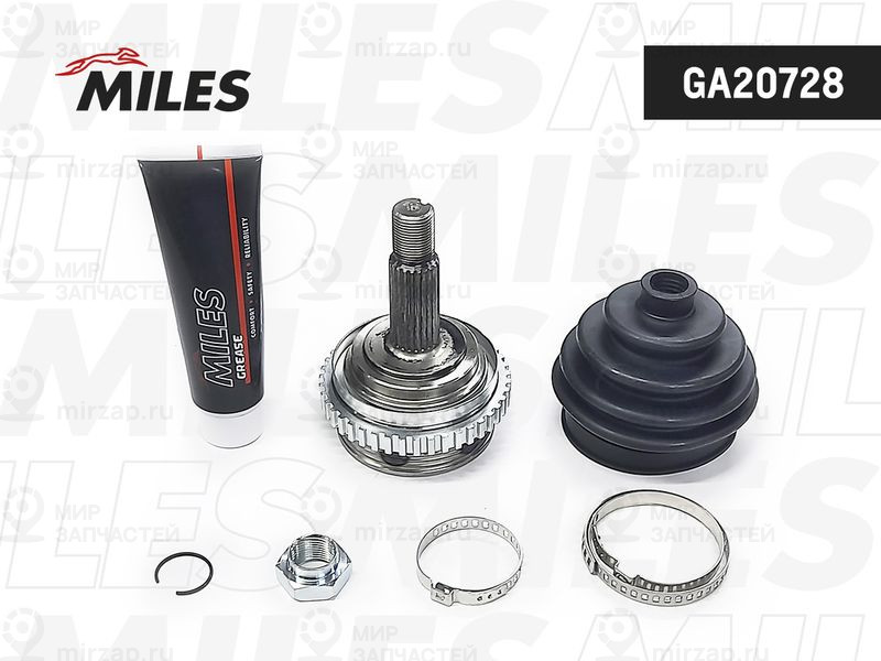 Шарнирный комплект, приводной вал MILES GA20728