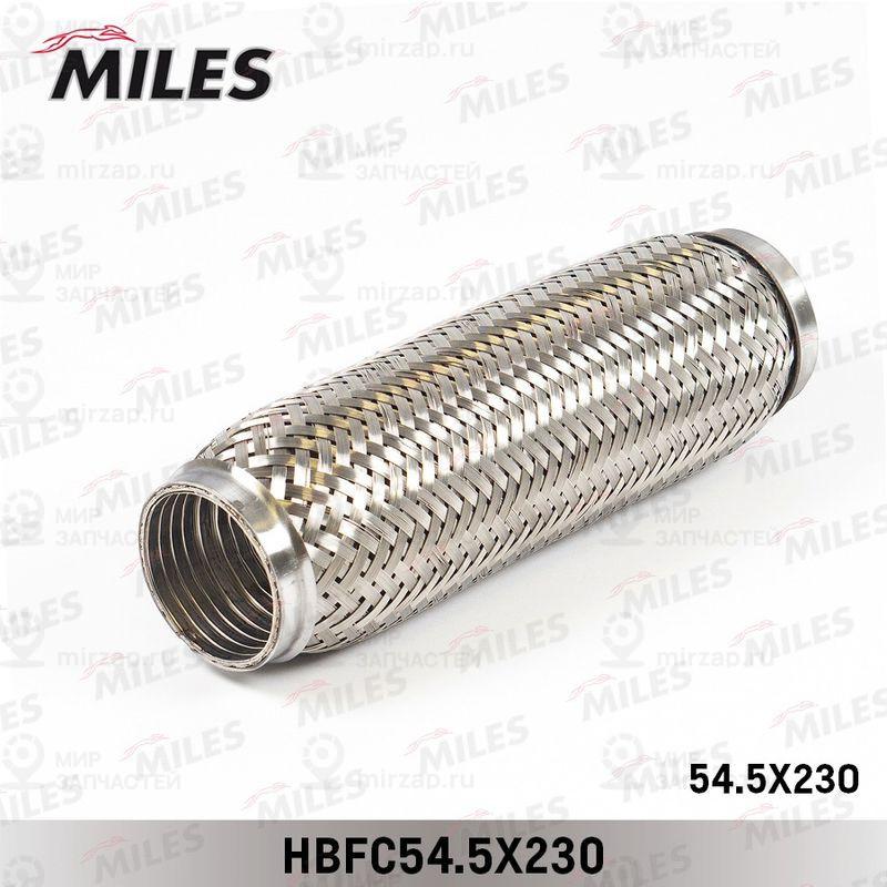 Гофрированная труба, выхлопная система MILES HBFC545X230