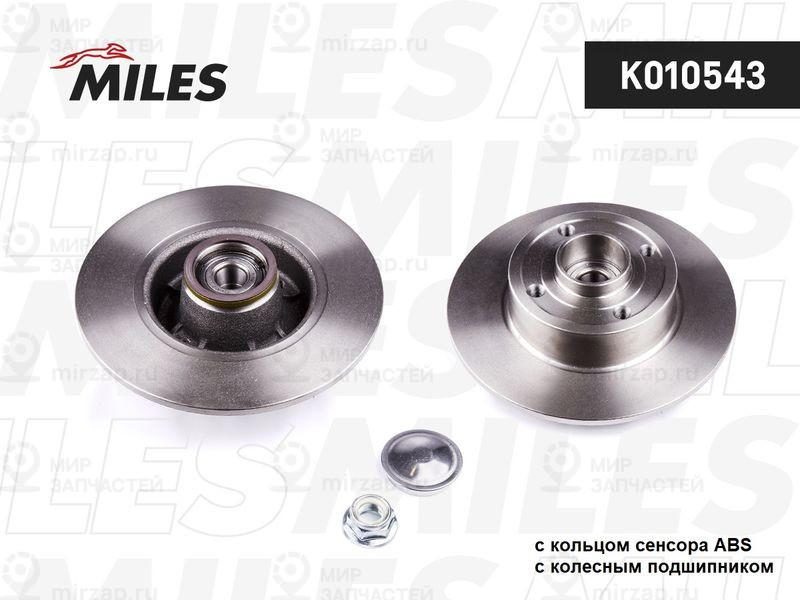 Тормозной диск MILES K010543